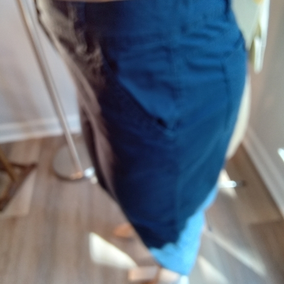 Navy Kim Roger's Size 18W Capris - Picture 4 of 10